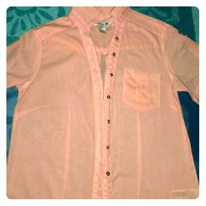FOREVER  21 ORANGE SHIRT